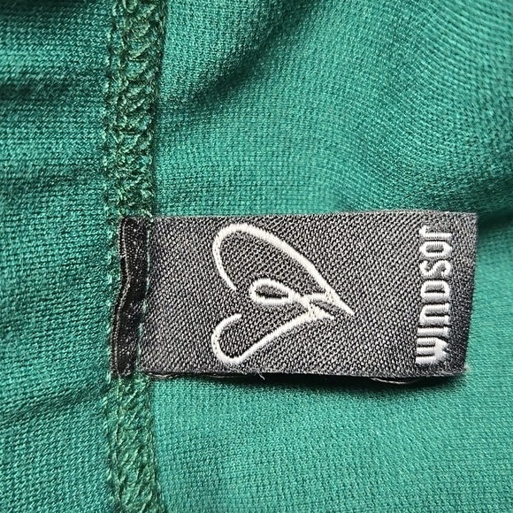 Windsor M Micro Mini Bodycon Dress Full Zipper Front Strapless Stretch Padded - Picture 4 of 6